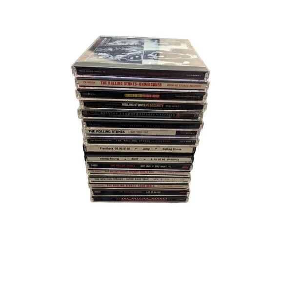 Lot of 15 Rolling Stones CD Lot Jump, Stripped, Steel Wheels, Under Cover, More - Picture 3 of 3